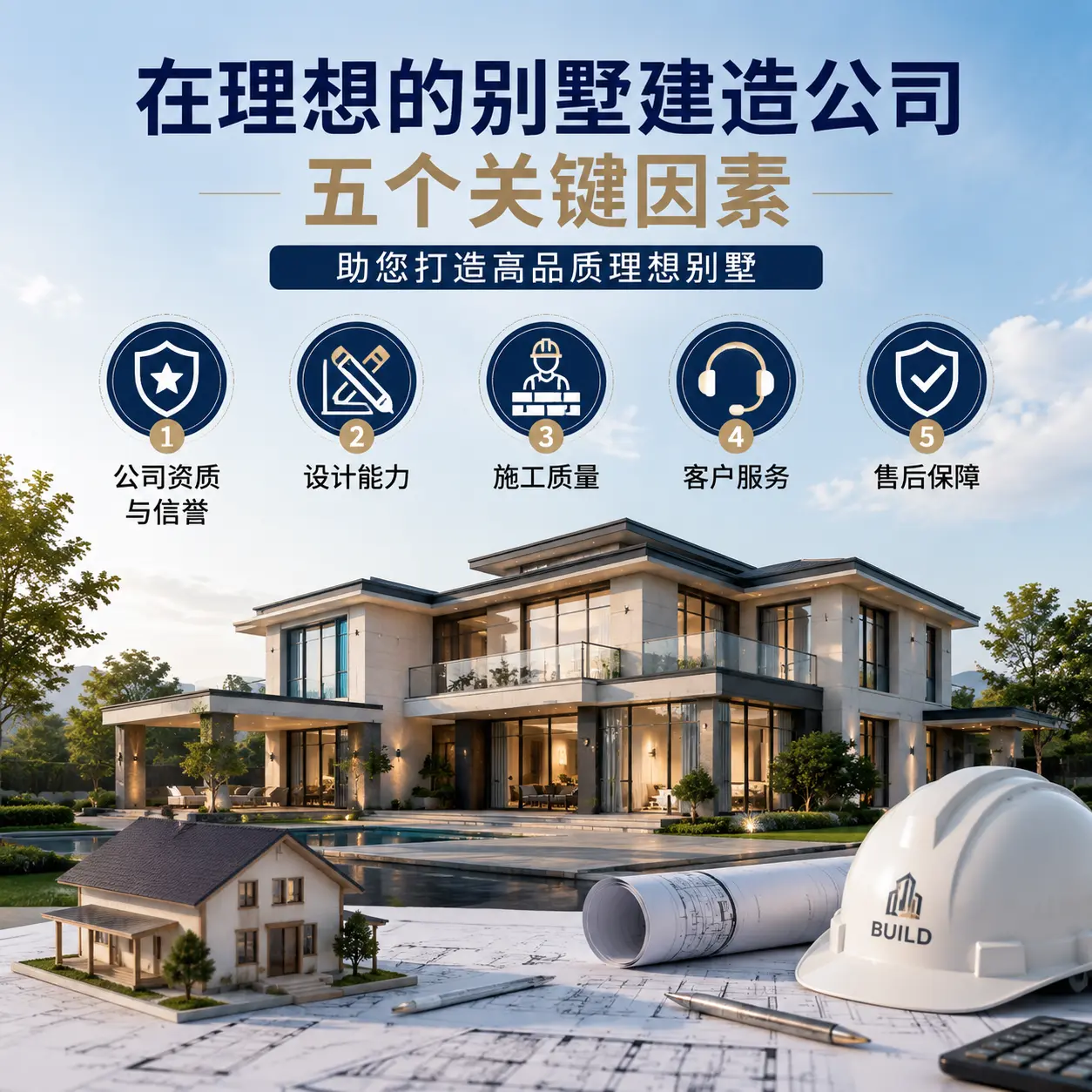 在 锦屏 找到理想别墅建造公司的五个关键因素