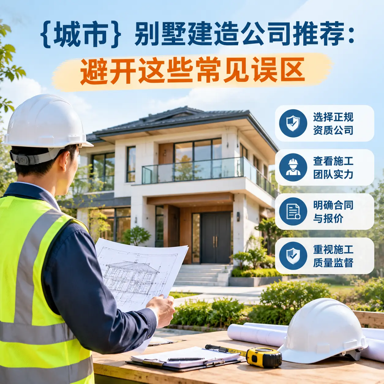 锦屏 别墅建造公司推荐：避开这些常见误区