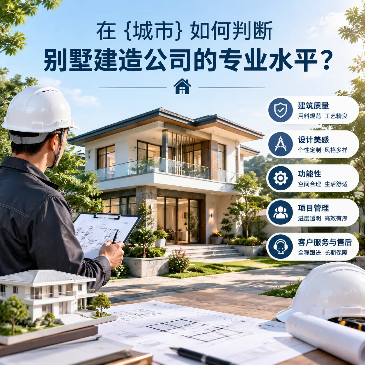 在 锦屏 如何判断别墅建造公司的专业水平？