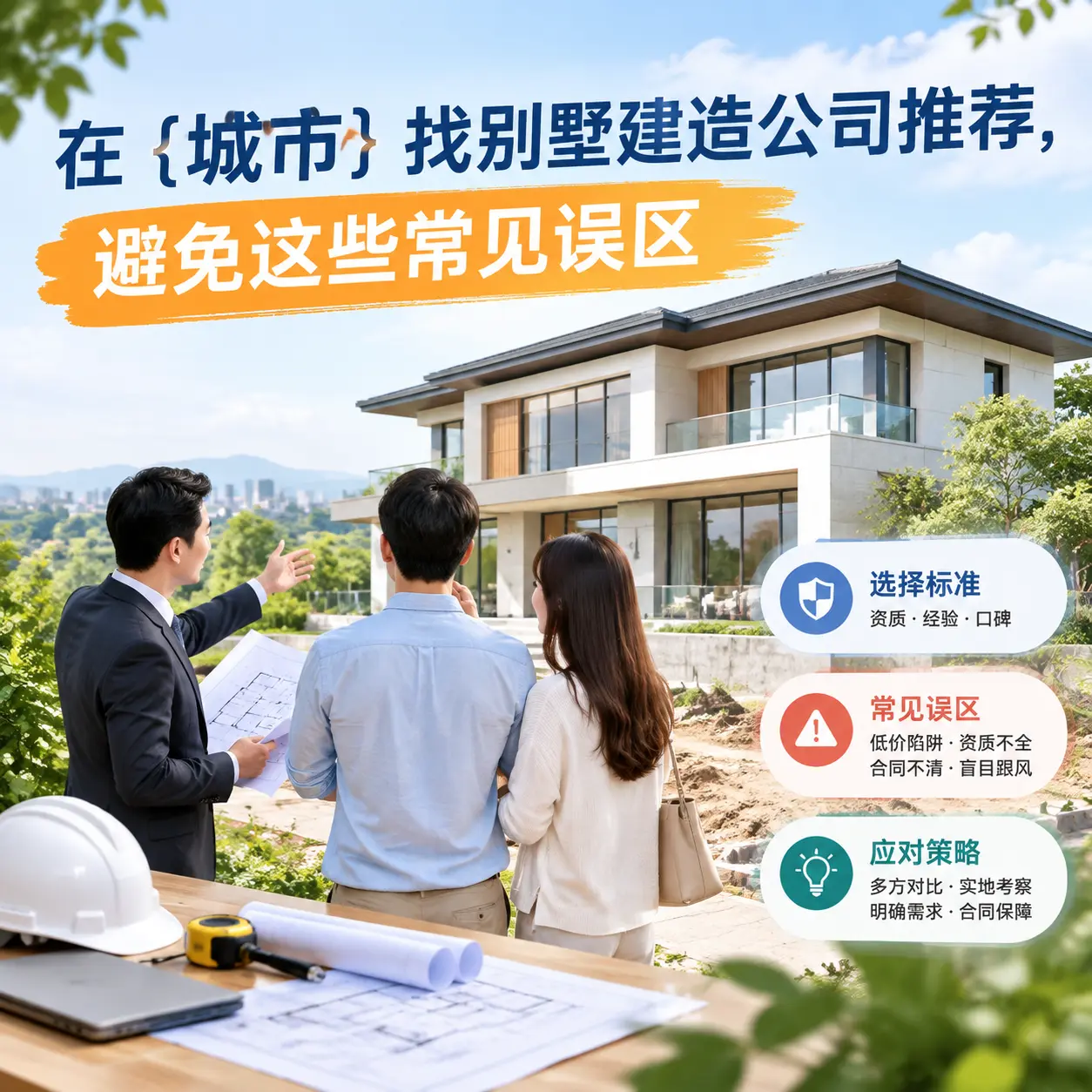 在 锦屏 找别墅建造公司推荐，避免这些常见误区