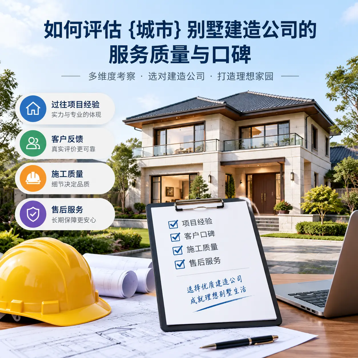 如何评估 锦屏 别墅建造公司的服务质量与口碑