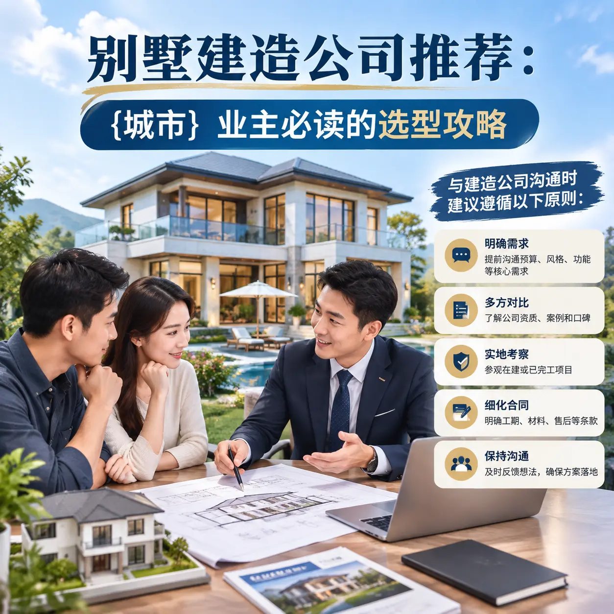 别墅建造公司推荐: 锦屏 业主必读的选型攻略