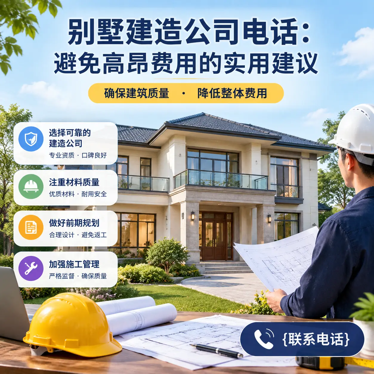 锦屏别墅建造公司电话:避免高昂费用的实用建议